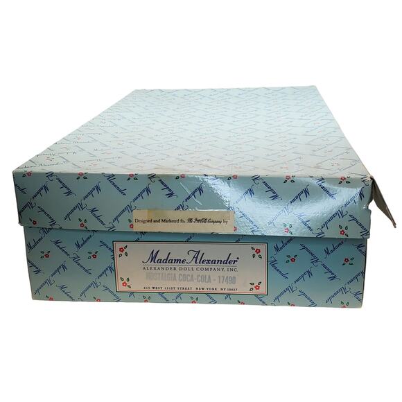 Madame Alexander Large Doll Nostalgia Coca Cola 17490 Vtg Collectible - Picture 14 of 16